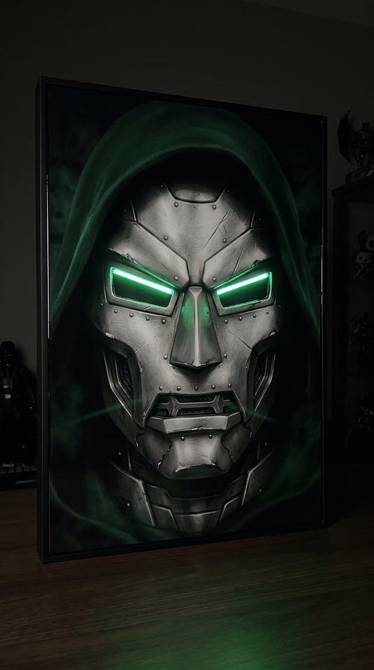 Doctor Doom LED Poster